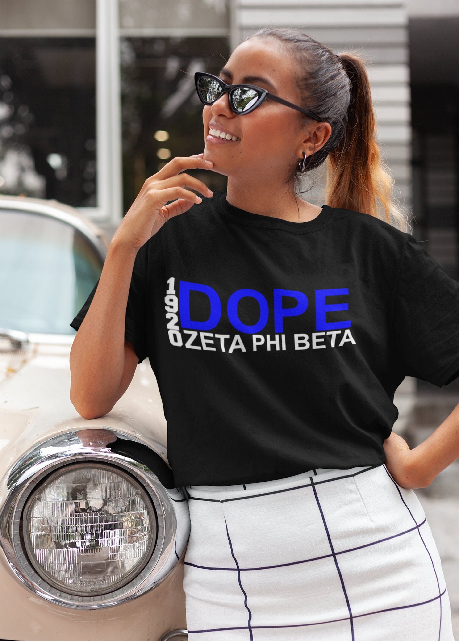 DOPE Zeta Phi Beta Sorority 1920 Shirt - Unisex sizes - Tru Blu TeeZ