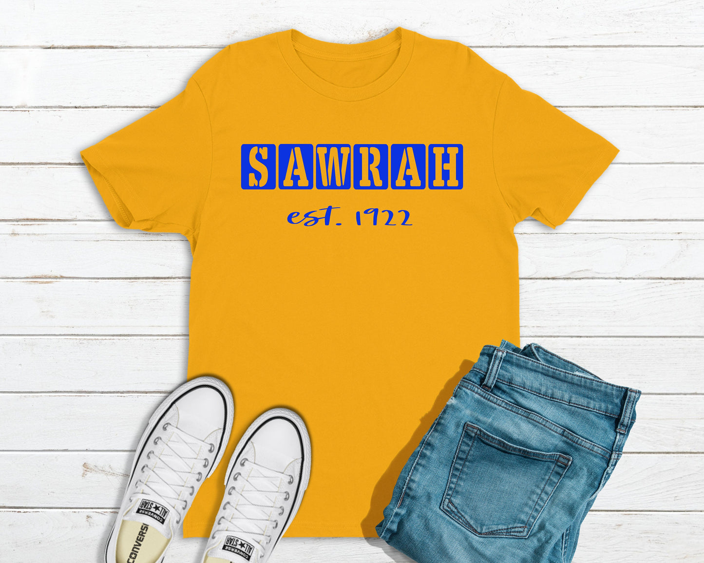 SAWRAH T-SHIRT - Greek Sororities - Unisex shirt - Tru Blu TeeZ