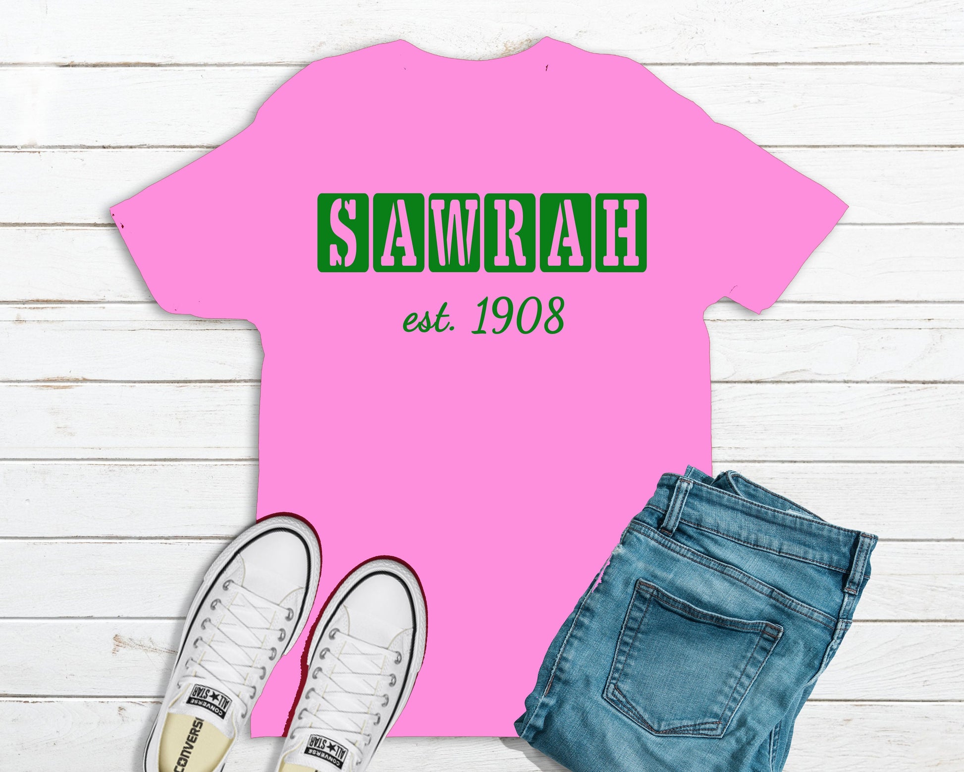 SAWRAH T-SHIRT - Greek Sororities - Unisex shirt - Tru Blu TeeZ