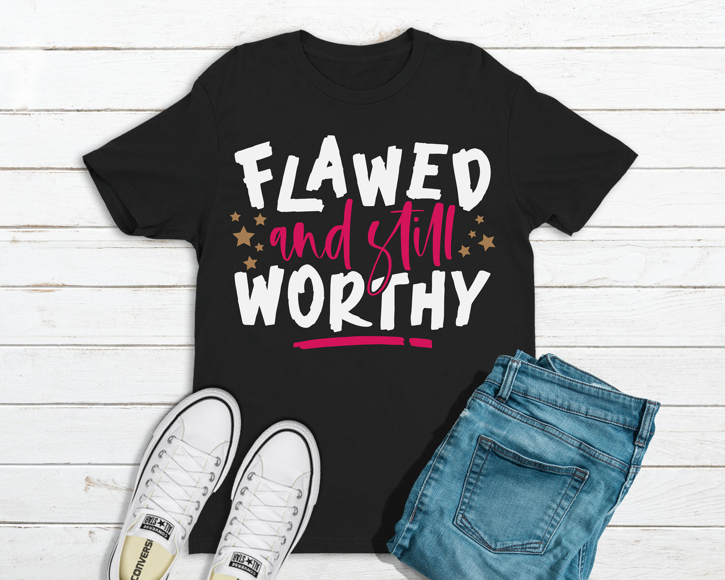 Flawed and Still Worthy | Self Motivation | Self Love | - Tru Blu TeeZ