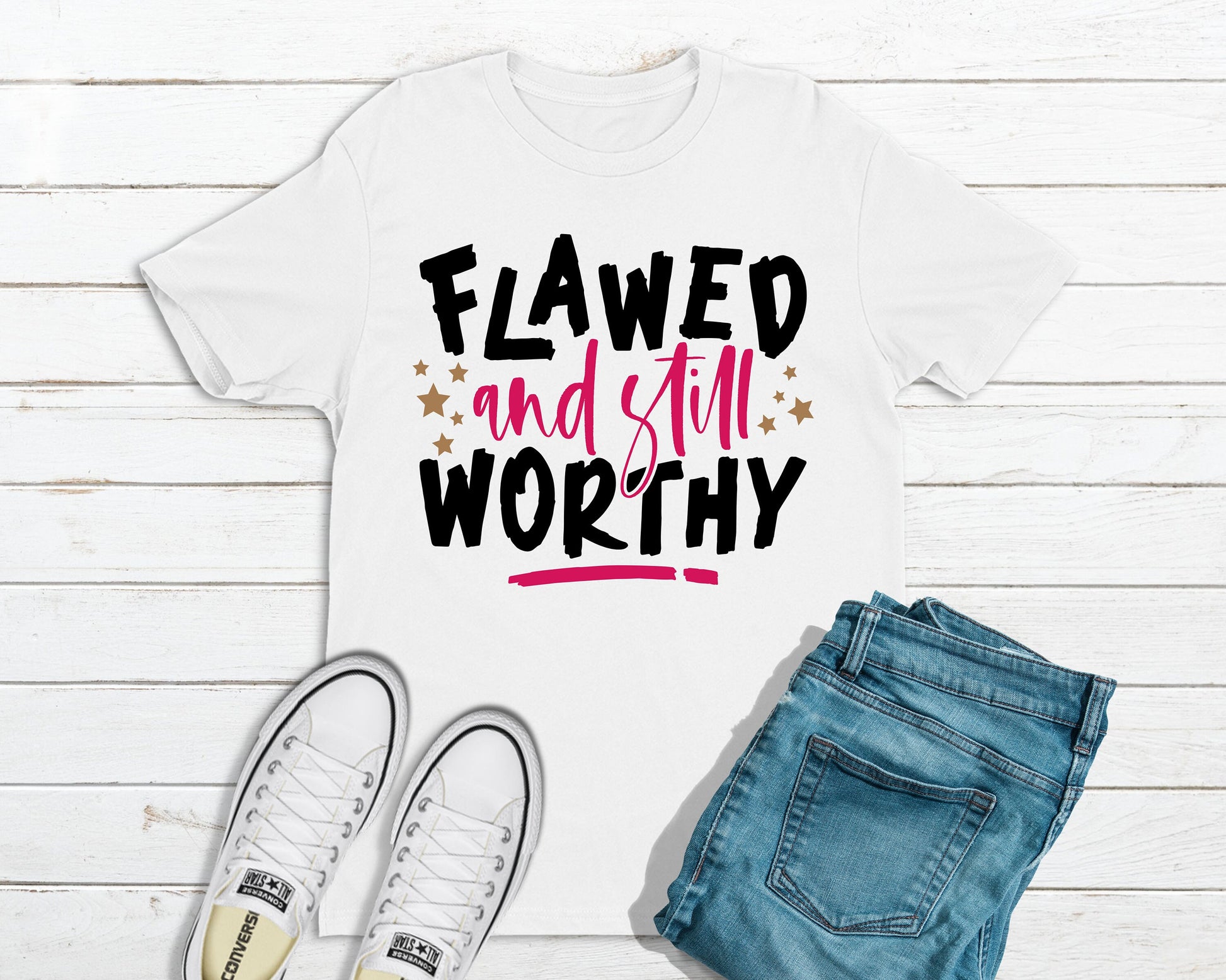 Flawed and Still Worthy | Self Motivation | Self Love | - Tru Blu TeeZ