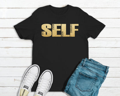 Self Love Self Worth Self Confidence Shirt | Female Empowerment | Women Rock - Tru Blu TeeZ