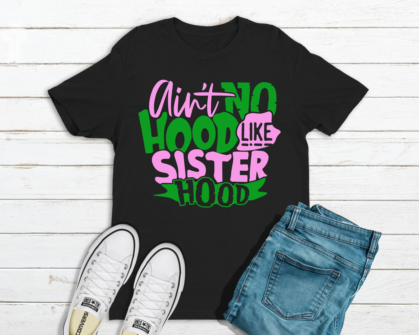 Sisterhood Sorority Shirt | Alpha Kappa Alpha Inspired Shirt | Sorority Sister Shirts - Tru Blu TeeZ