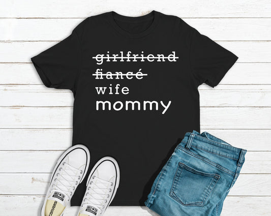 Mother's Day Shirt | Birth Announcement | Mommy to be Shirt | Wife to Mom Shirt - Tru Blu TeeZ