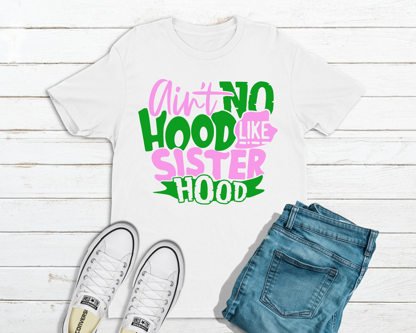 Sisterhood Sorority Shirt | Alpha Kappa Alpha Inspired Shirt | Sorority Sister Shirts - Tru Blu TeeZ