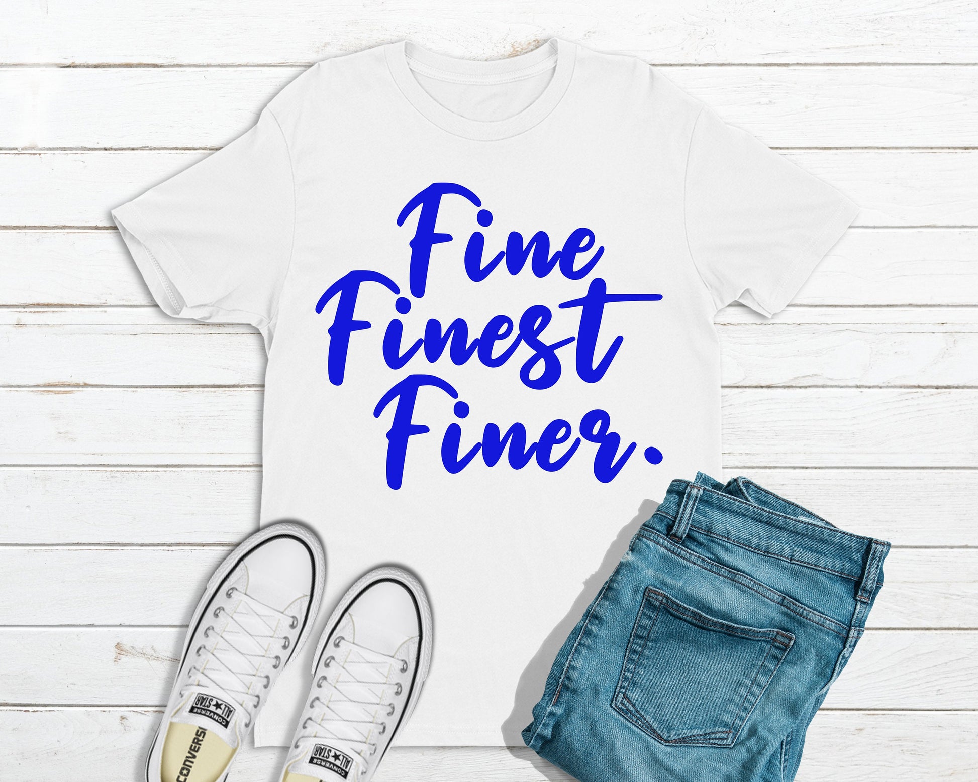 Fine, Finest, Finer Shirt | Zeta Phi Beta Inspired | Sorority Gifts - Tru Blu TeeZ