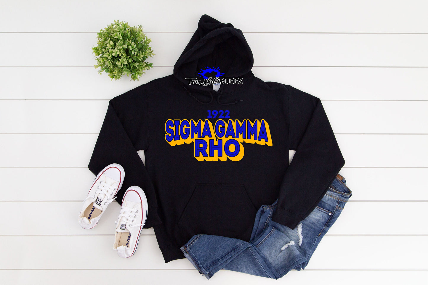 1922 Bold SGRHO | SHRHO Centennial | SGRHO Inspired | Gold Royal Blue - Tru Blu TeeZ