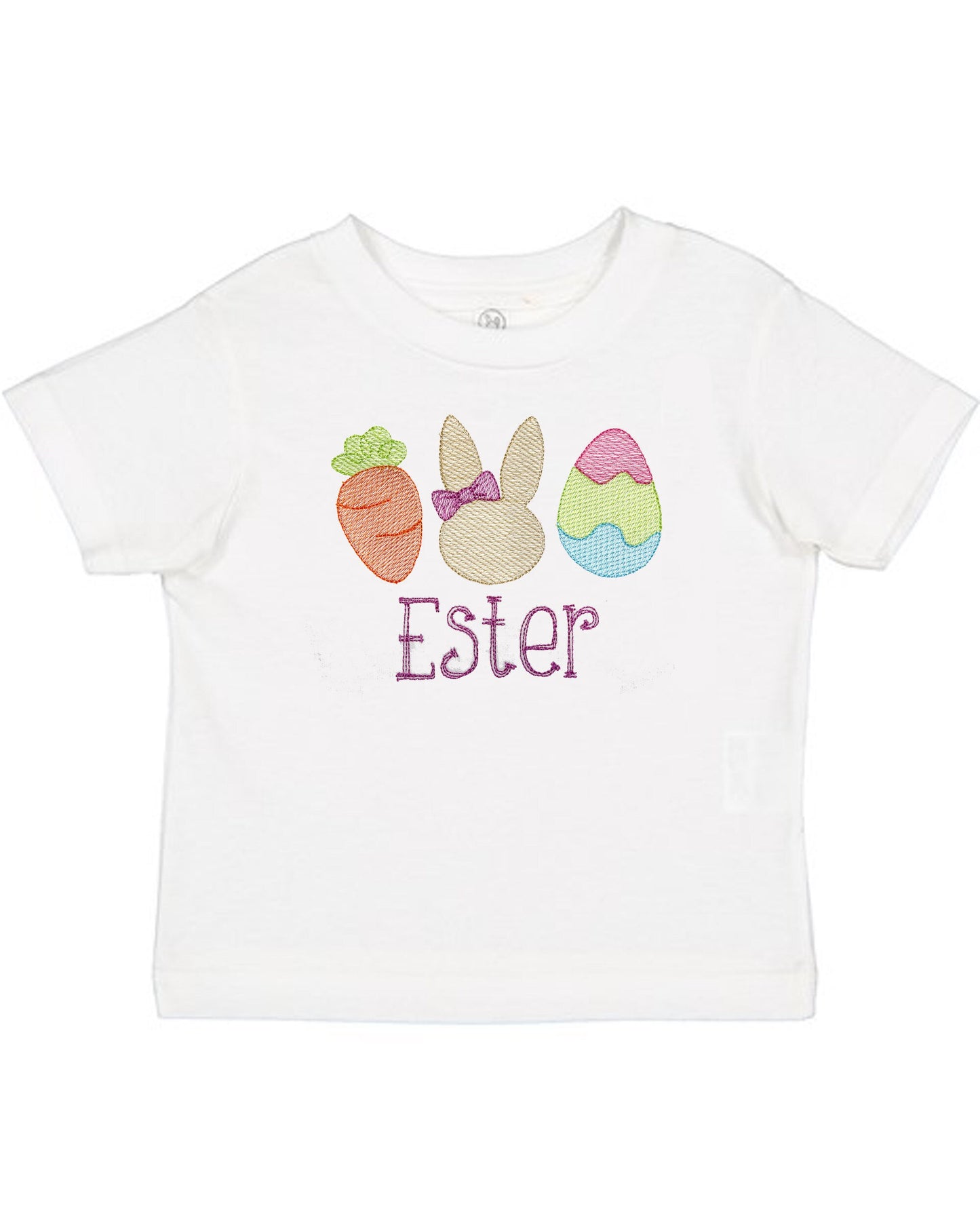 Easter Trio Shirt | Easter Rabbit Shirt | Easter Bunny Girls Clothing