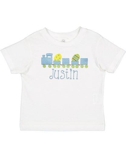 Easter Boy Shirt | Easter Train | Boys Easter Shirt