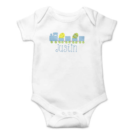 Easter Boy Shirt | Easter Train | Boys Easter Shirt