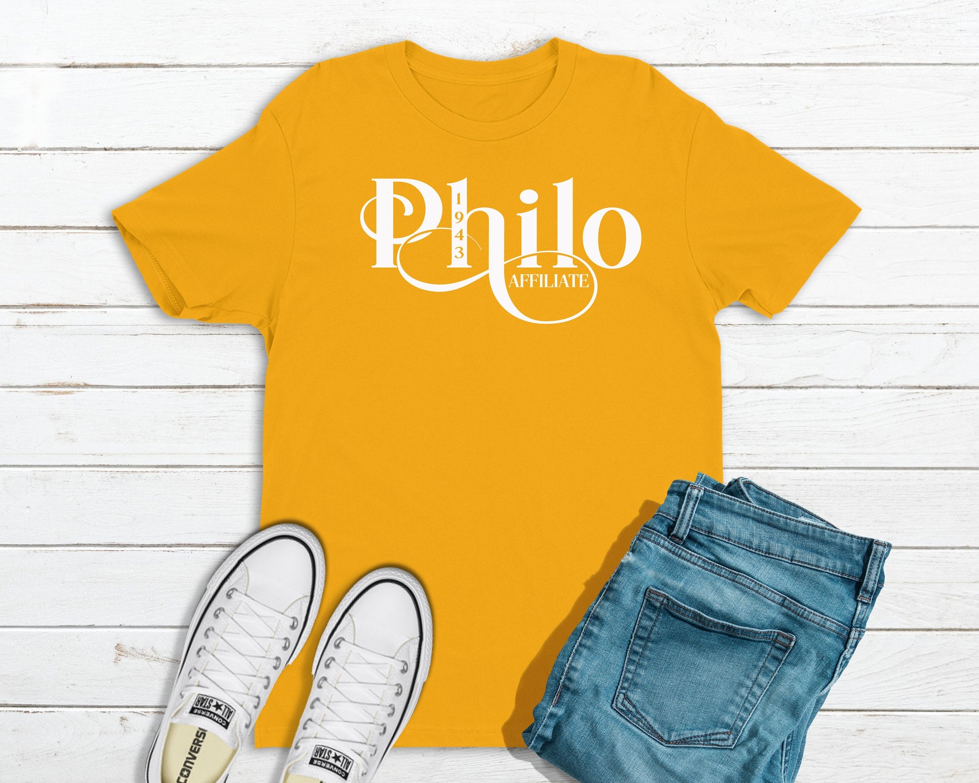 1943 Philo | SHRHO Centennial | SGRHO Inspired | Gold Royal Blue - Tru Blu TeeZ