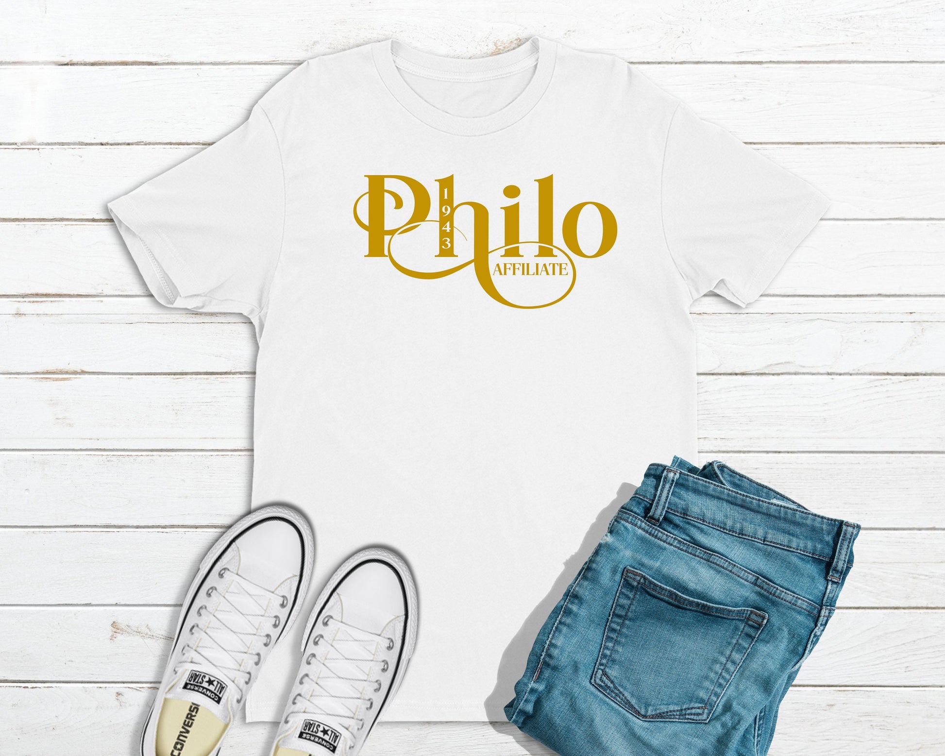 1943 Philo | SHRHO Centennial | SGRHO Inspired | Gold Royal Blue - Tru Blu TeeZ