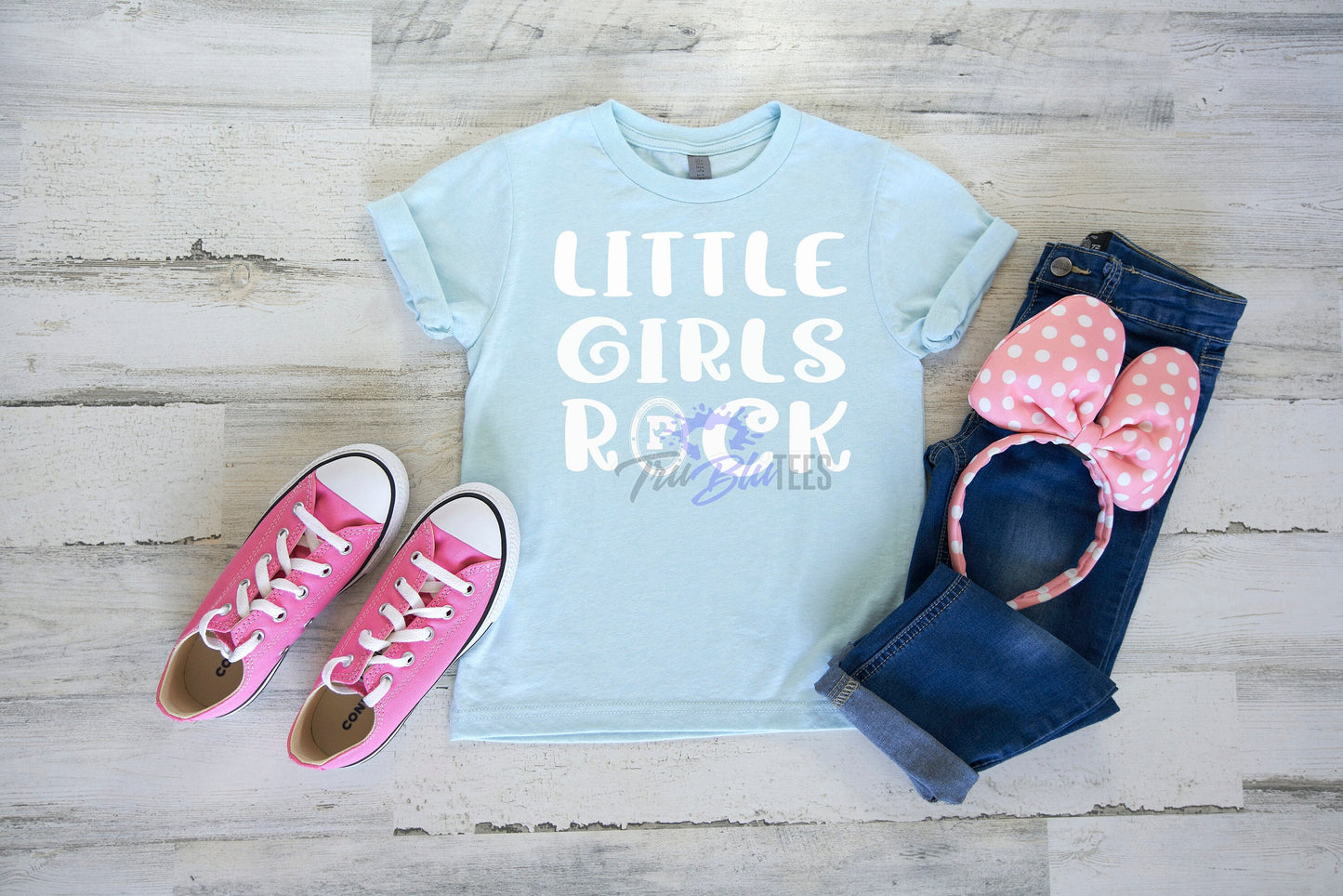 Little Girls Rocks | Pearlette Club Shirt | Zeta Phi Beta Youth | Zeta Phi Beta Sorority - Tru Blu TeeZ