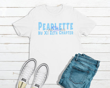 Pearlette Chapter Shirt | Pearlette Club Shirt | Zeta Phi Beta Youth | Zeta Phi Beta Sorority - Tru Blu TeeZ